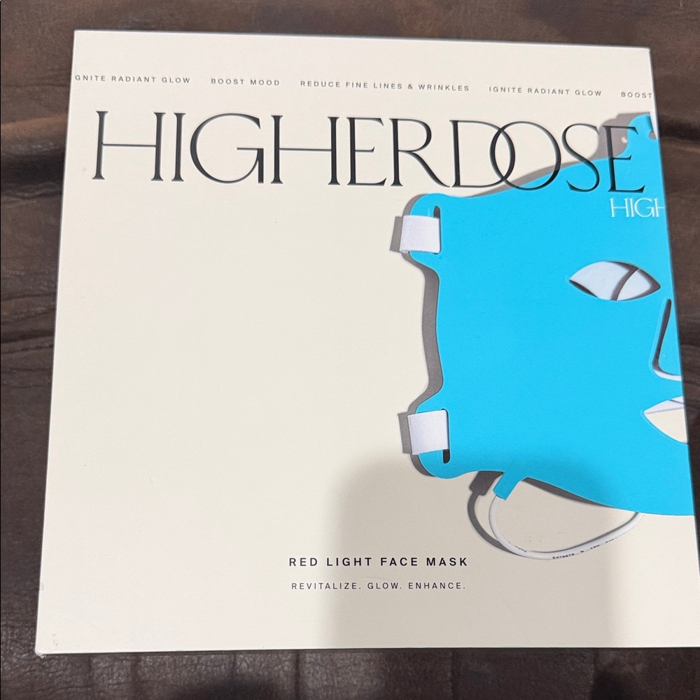 HigherDose Blue Red Light Face Mask